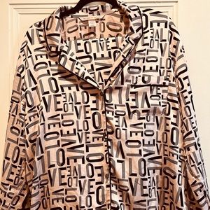Victoria Secret Pajama Set XL